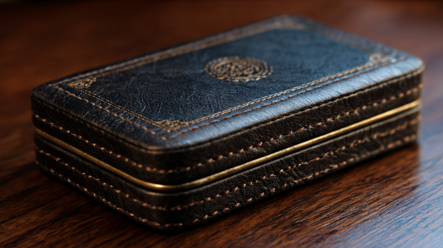Elegant Soft Leather Cigarette Case: A Stylish Companion for Modern Smokers