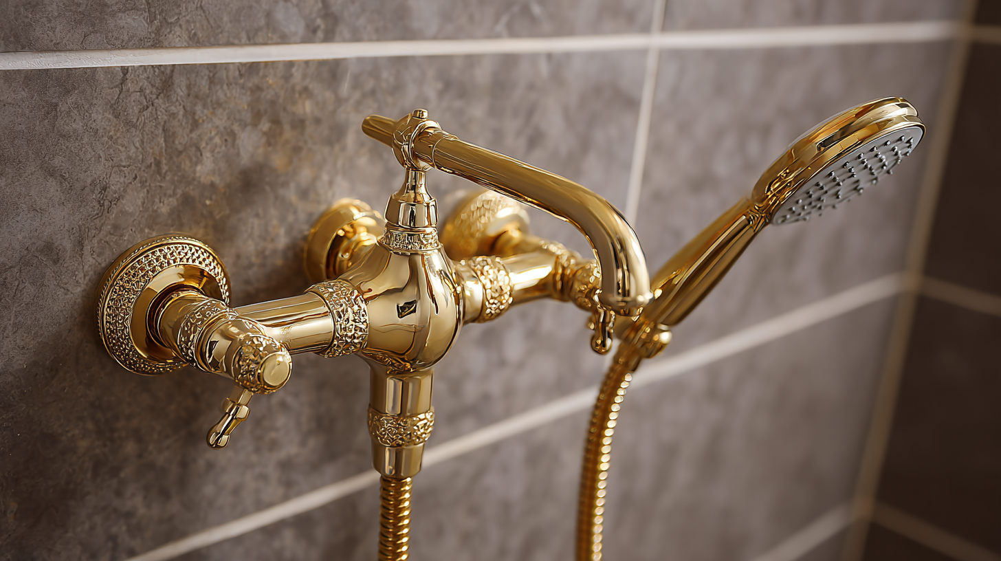 How Gold Shower Sets Elevate Your Bathroom Experience with Style and Luxury