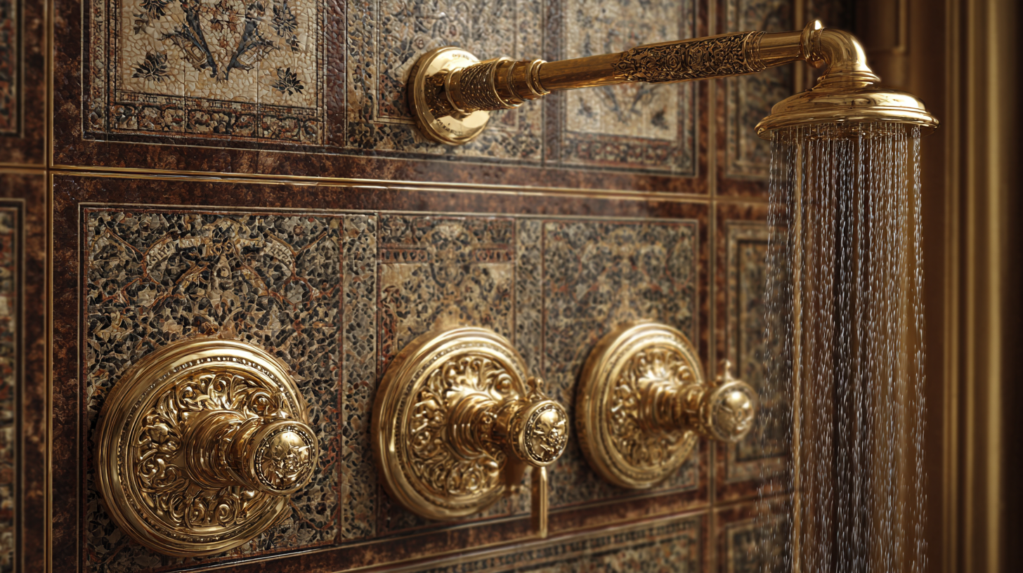 How Gold Shower Sets Elevate Your Bathroom Experience with Style and Luxury