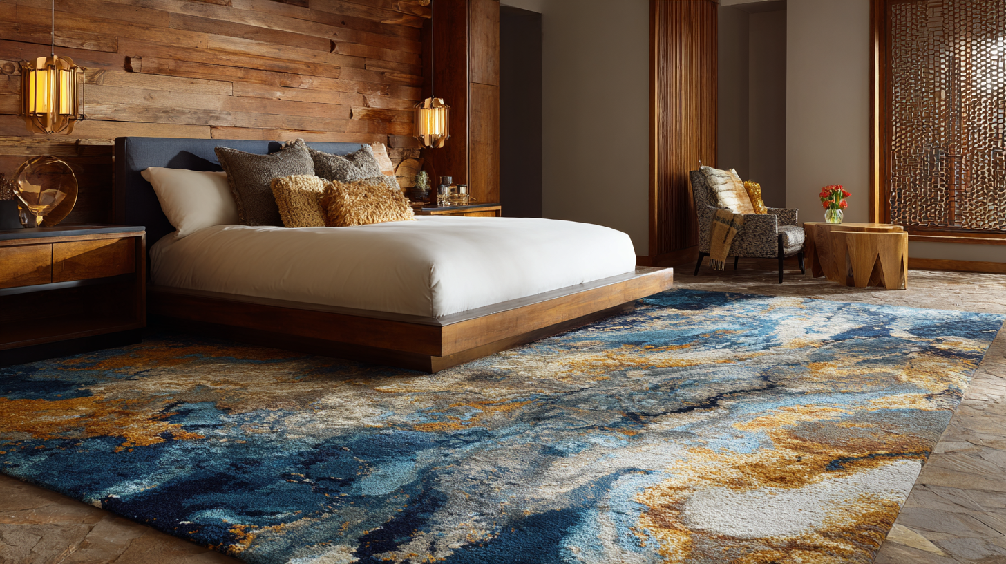 Transform Your Bedroom Aesthetics with Unique Bedside Carpet Designs for Every Style