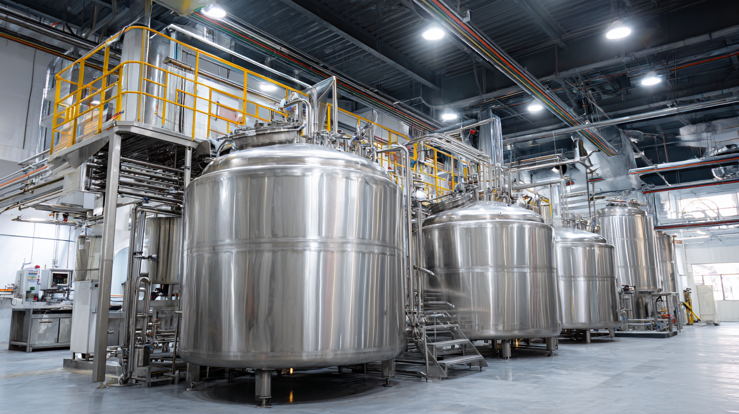 Revolutionizing Food Processing: The Impact of Stainless Steel Mixing Tanks on Safety and Efficiency