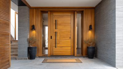 Transform Your Space: Innovative Home Door Designs to Enhance Style and Security