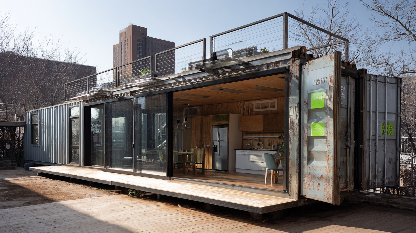 Transforming Shipping Containers into Sustainable Living Spaces: A 2023 Housing Solution
