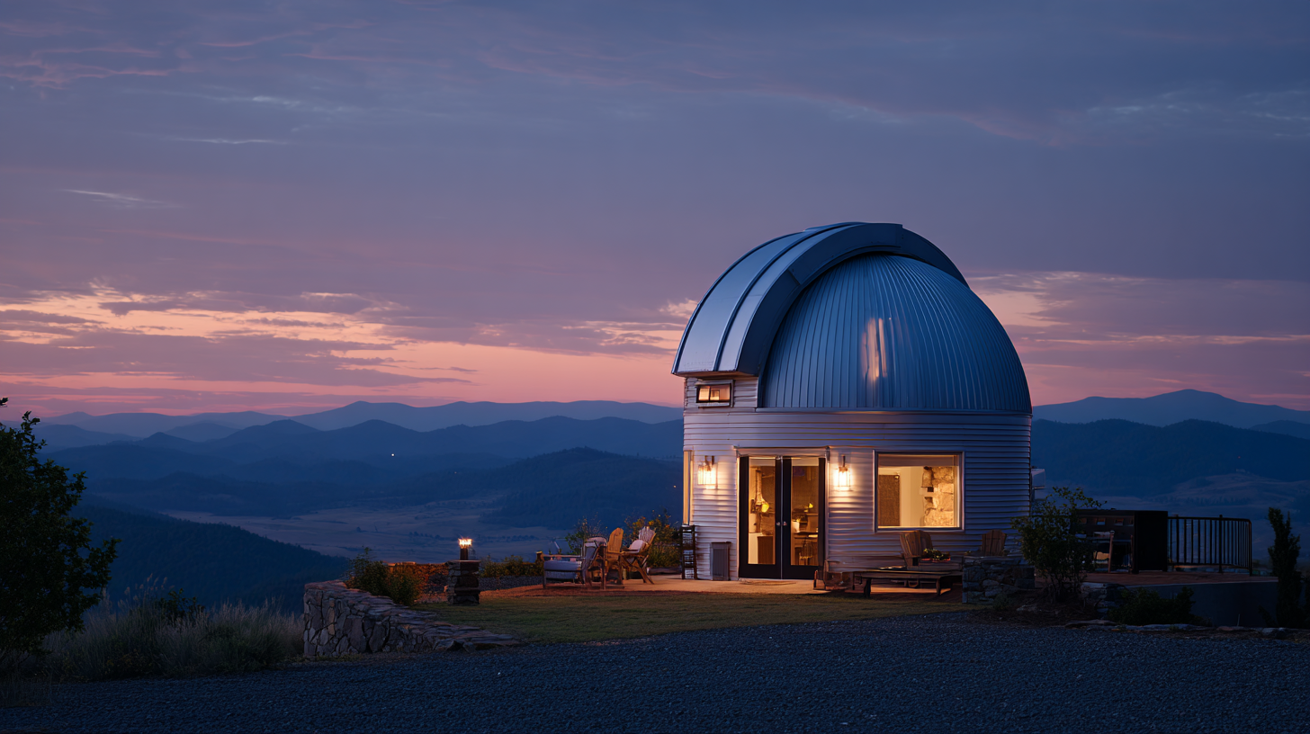 Discover the Wonders of Stargazing from Your Own Observatory Dome House