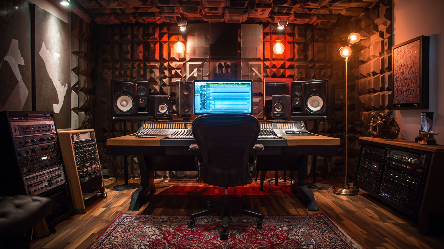 How Acoustic Foam Panels Enhance Sound Quality in Home Studios