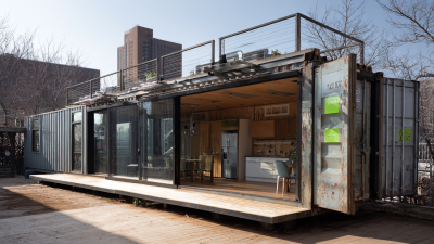 Transforming Shipping Containers into Sustainable Living Spaces: A 2023 Housing Solution