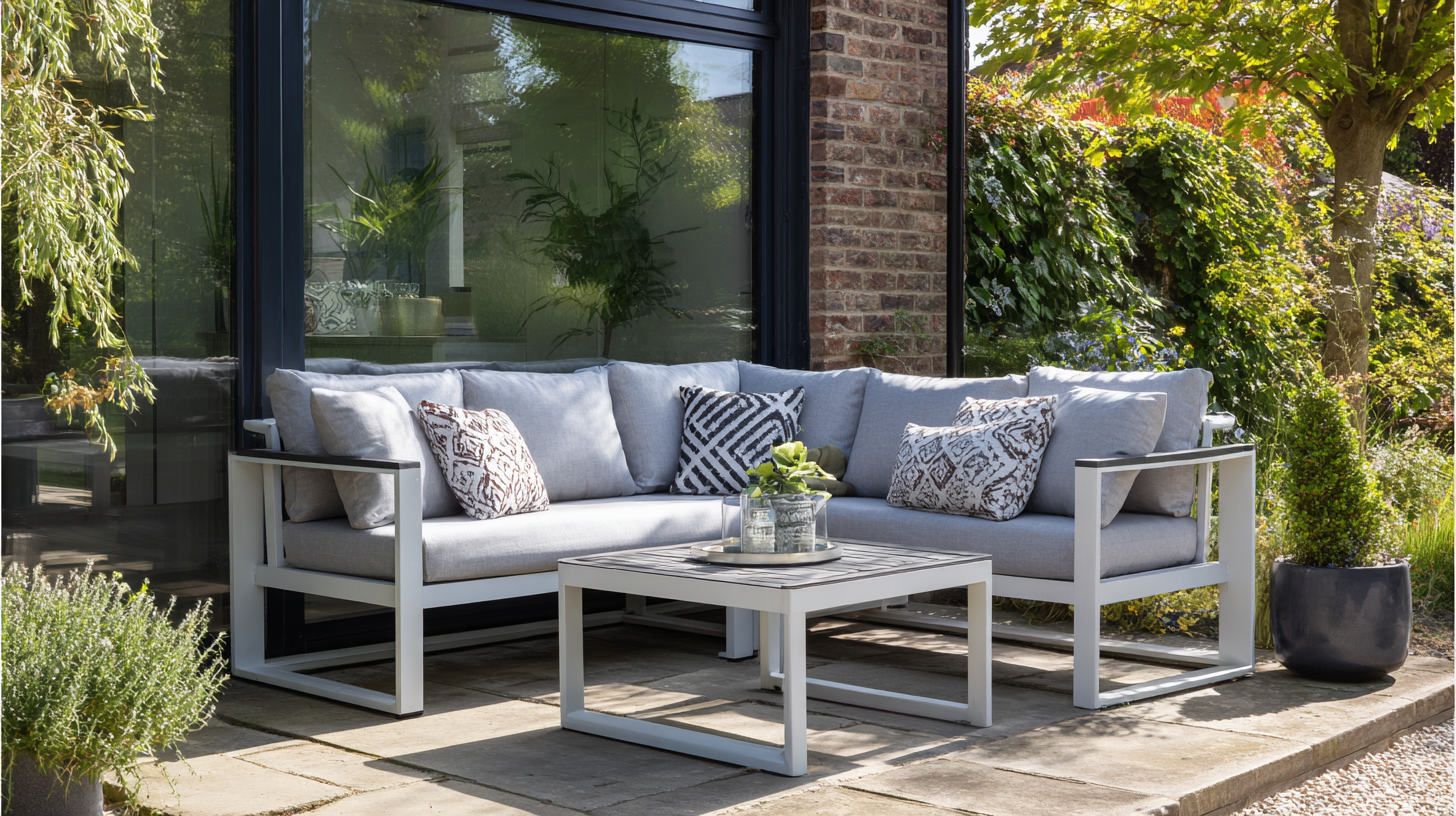 Create Your Outdoor Oasis: Transforming Small Spaces with Corner Garden Furniture