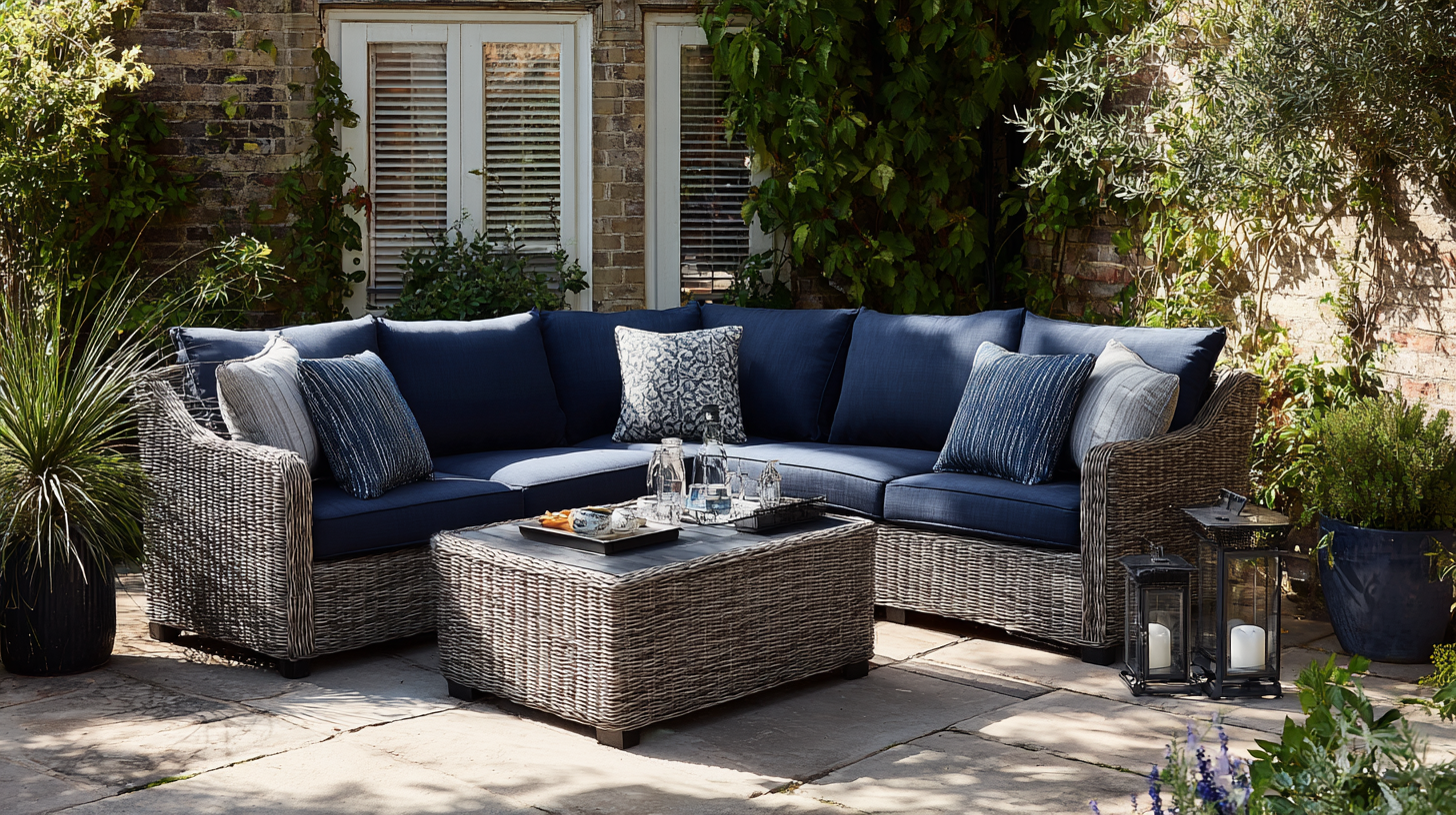 Create Your Outdoor Oasis: Transforming Small Spaces with Corner Garden Furniture