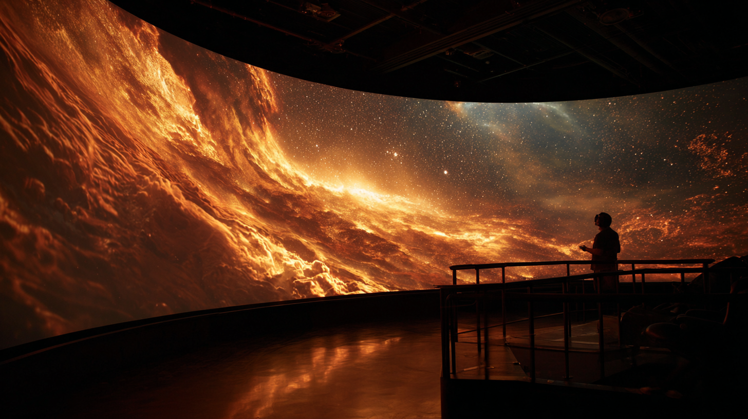 Exploring the Wonders of the Universe with Hybrid Planetarium Innovations