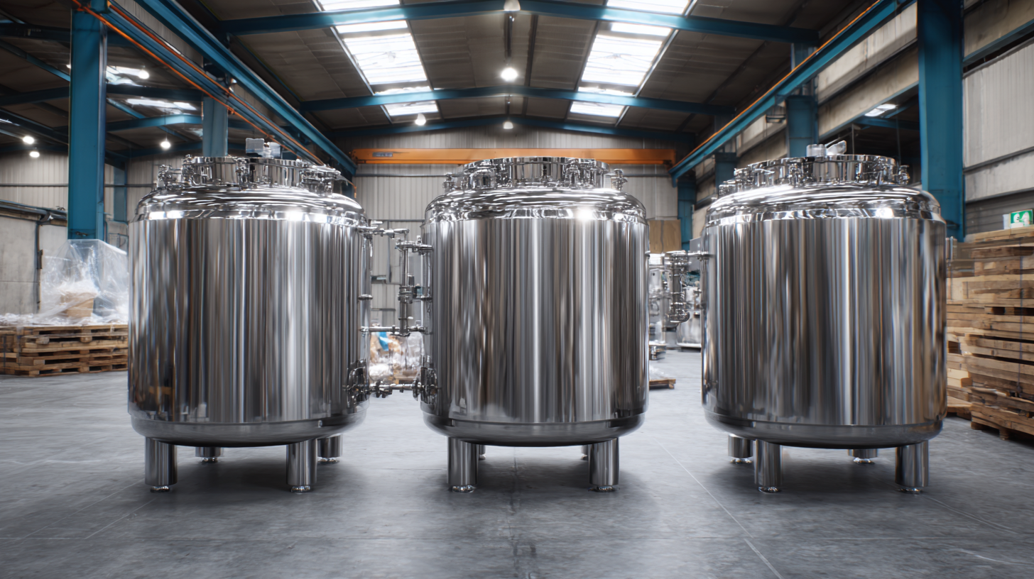 Exploring the Advantages of Stainless Steel Mixing Tanks for Food and Beverage Industries