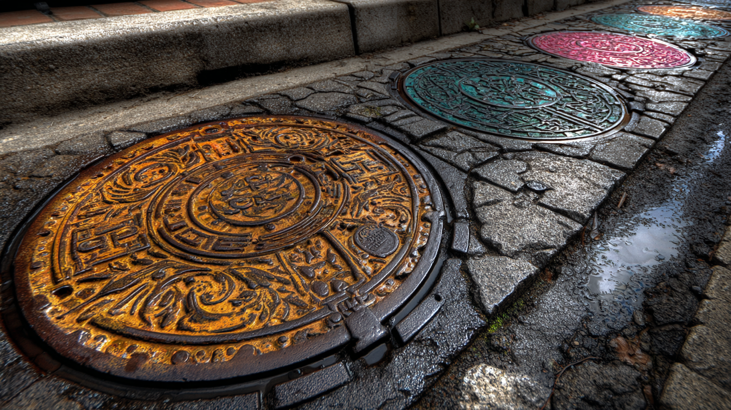 The Evolution of Manhole Covers: From Utility to Urban Art Installations