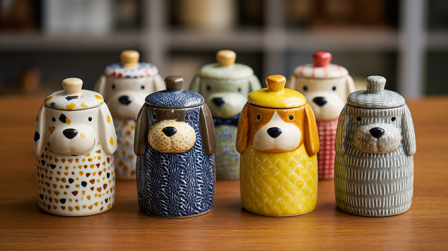 Top 5 Creative Ways to Personalize Your Ceramic Dog Treat Jars for a Stylish Home