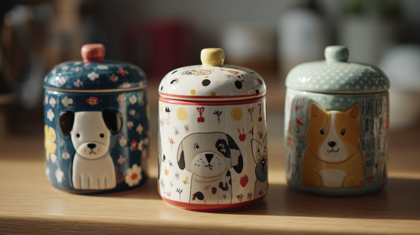 Top 5 Creative Ways to Personalize Your Ceramic Dog Treat Jars for a Stylish Home