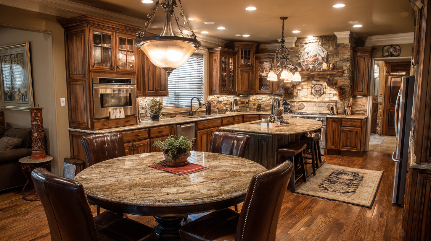 How a Round Kitchen Table Can Transform Your Family Gathering Experience