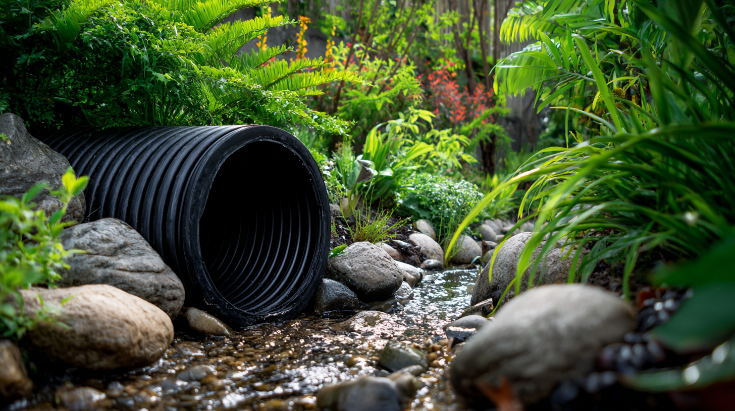 How to Choose the Best Outdoor Drainage Pipe for Your Landscape: A Comprehensive Guide