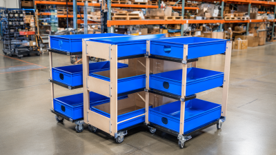 Innovative Material Handling Carts for Efficient Workplace Organization and Productivity