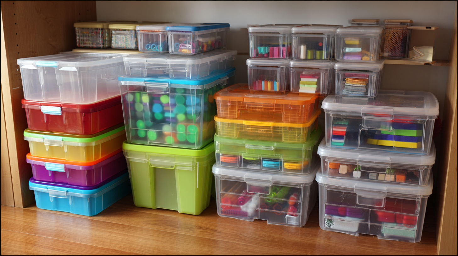 Creative Ways to Organize Your Home with Plastic Storage Containers