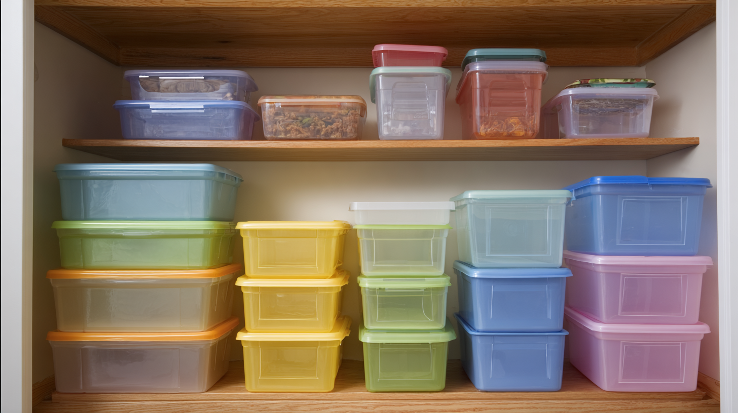 Creative Ways to Organize Your Home with Plastic Storage Containers