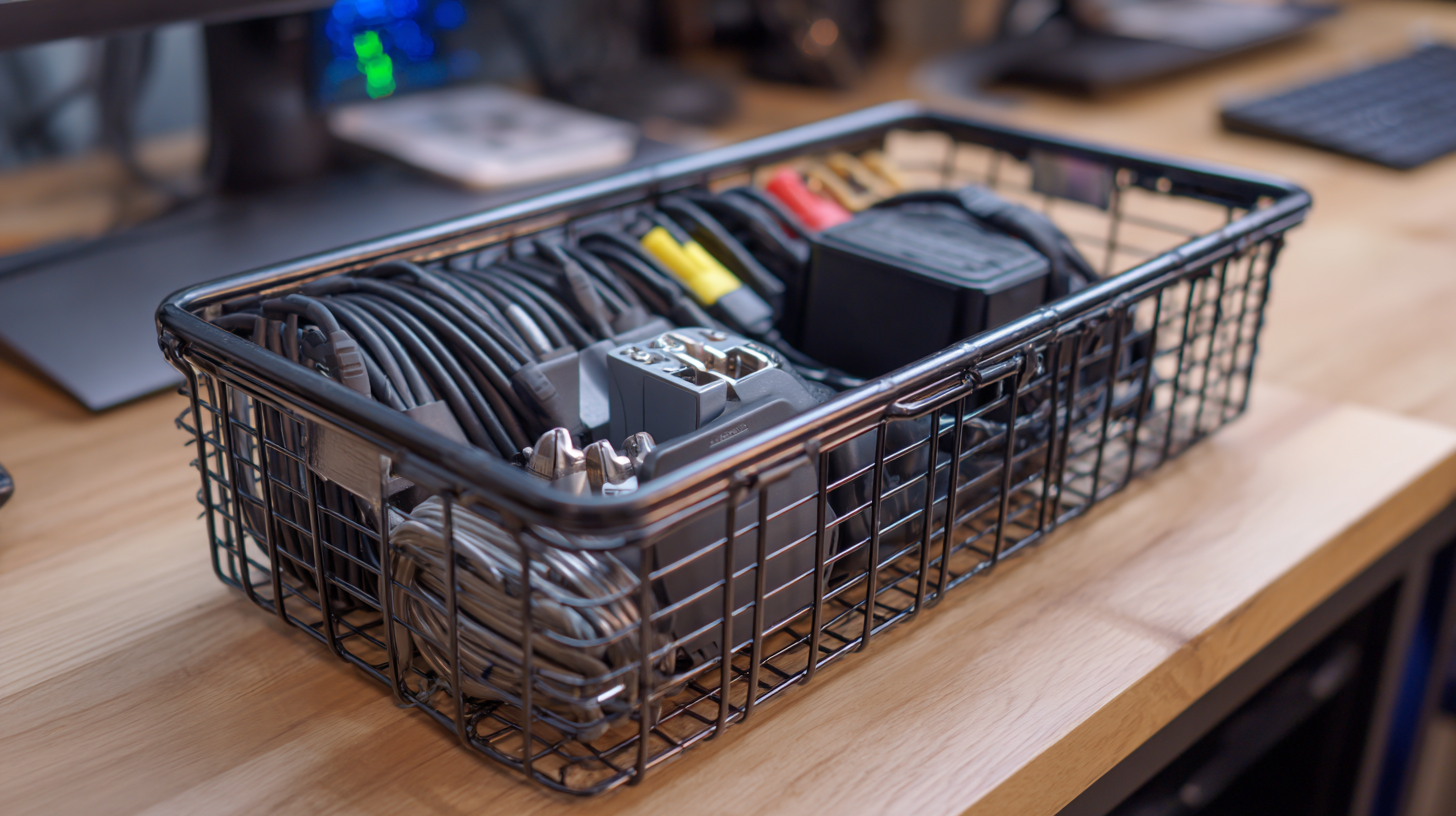 The Ultimate Guide to Effectively Using a Cable Management Basket in Your Home Office Setup