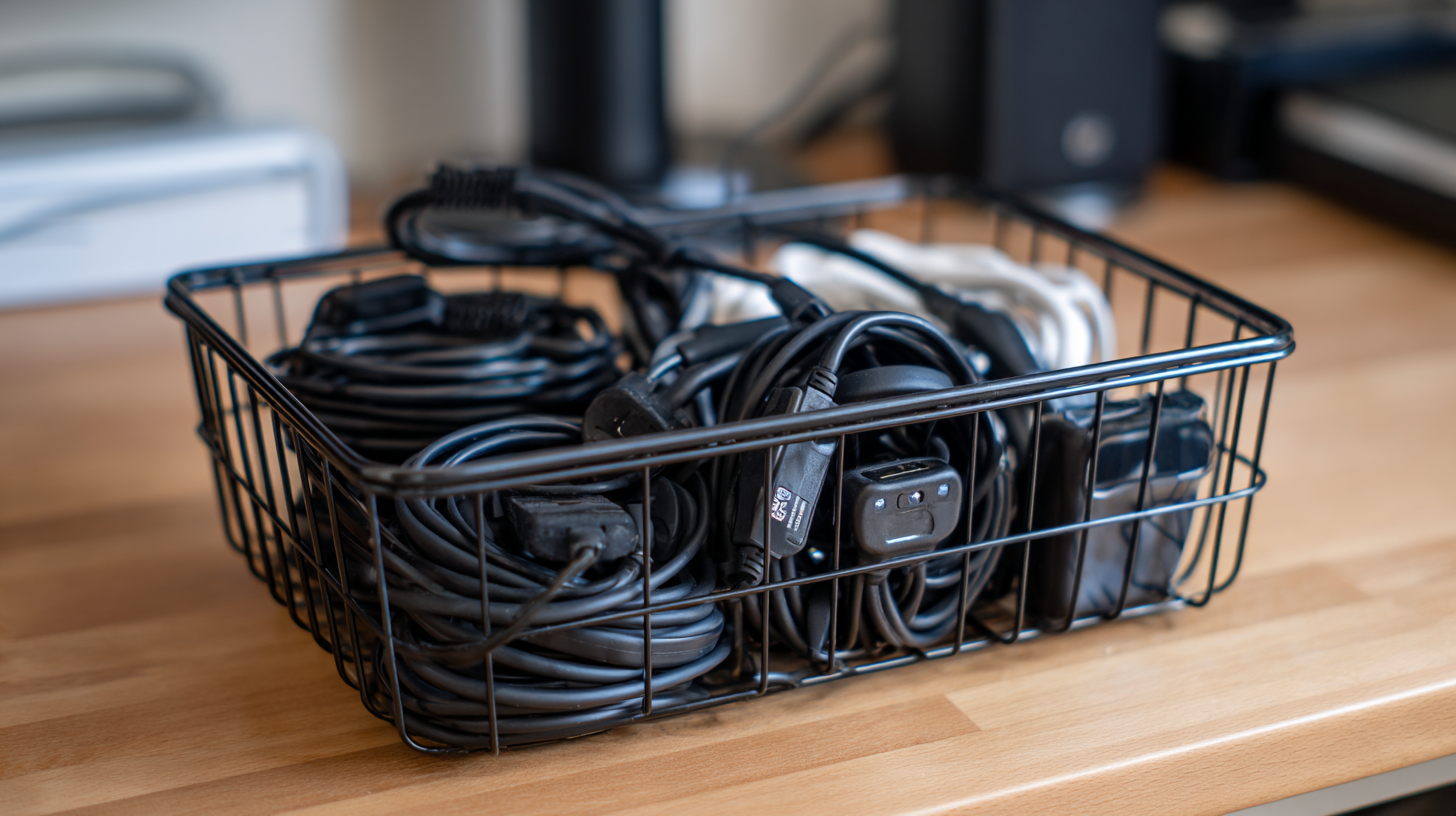 The Ultimate Guide to Effectively Using a Cable Management Basket in Your Home Office Setup