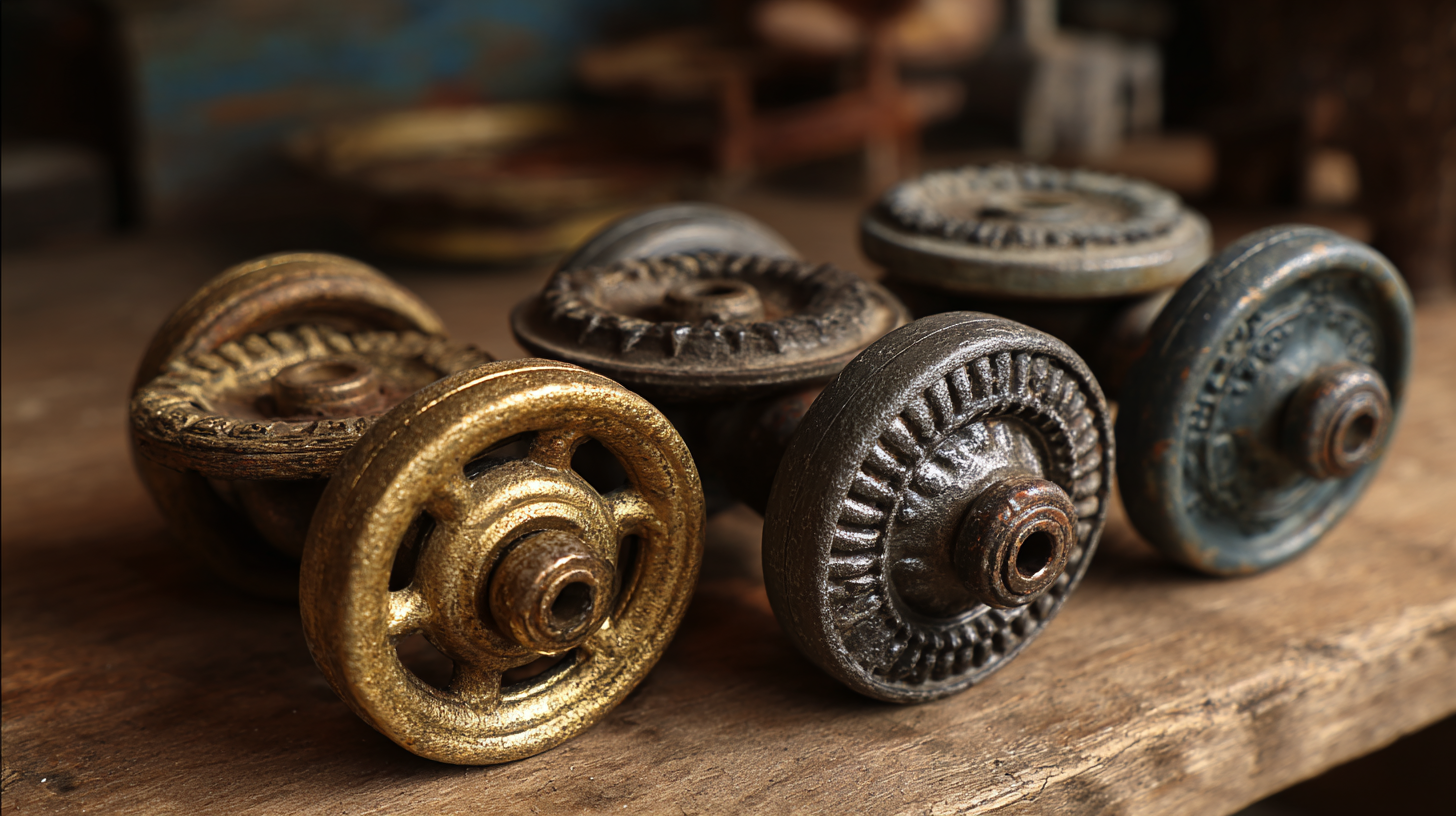 Vintage Metal Caster Wheels Transforming Your Home Decor with Timeless Style