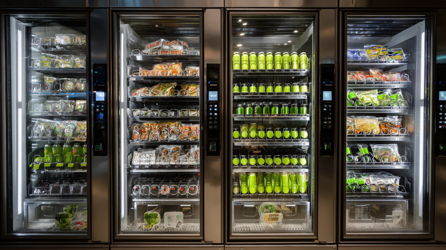 Revolutionizing Convenience with Food and Drink Vending Machines in a Fast Paced World