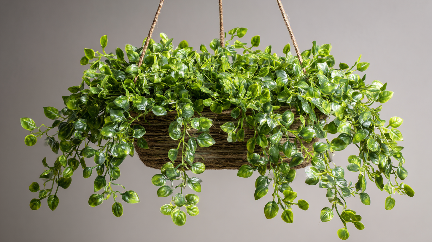 Transform Your Space with Stunning Artificial Plants for Hanging Baskets