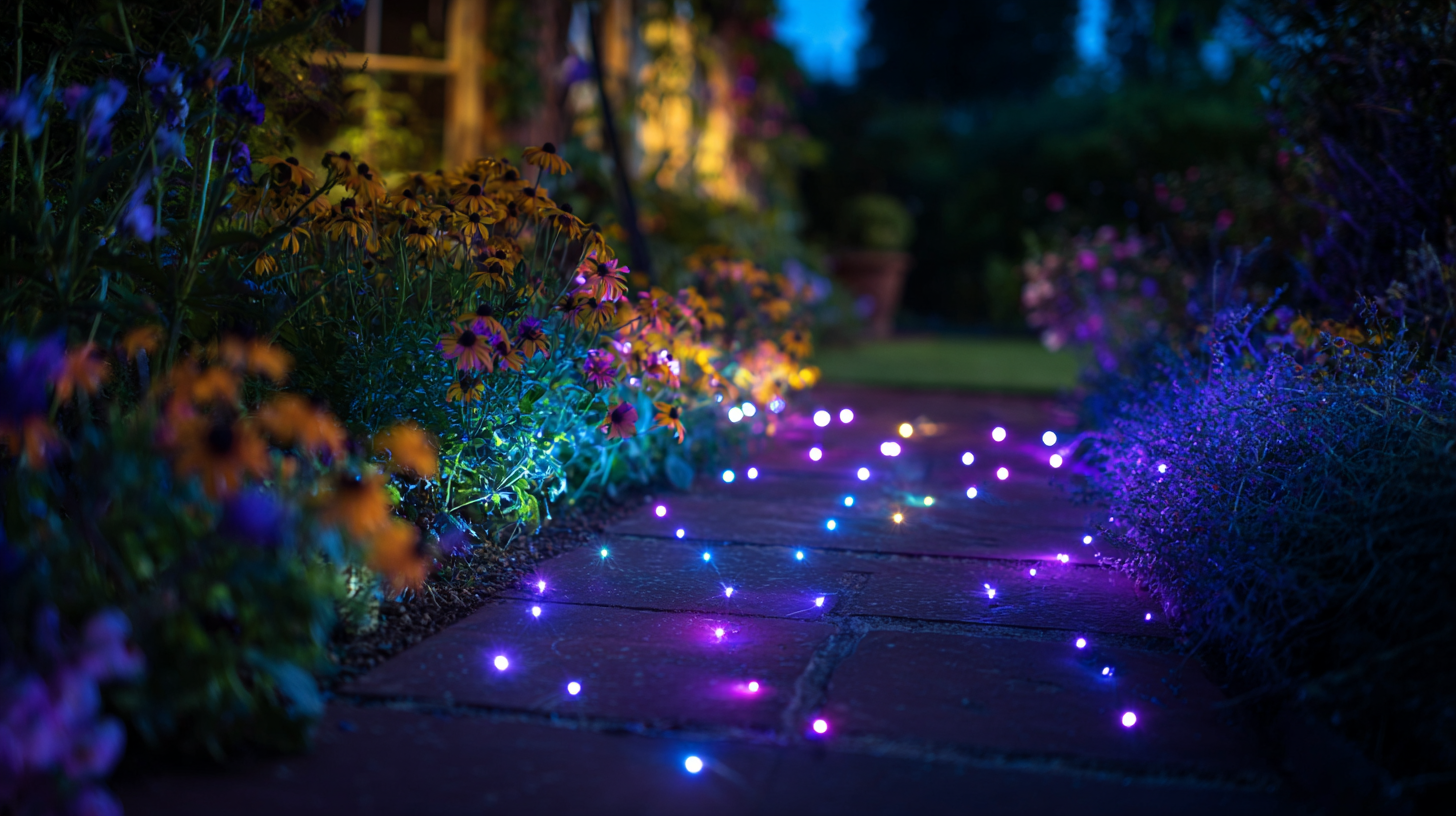 Enhancing Your Outdoor Space with Smart Garden Lights for Year Round Ambiance