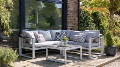 Create Your Outdoor Oasis: Transforming Small Spaces with Corner Garden Furniture