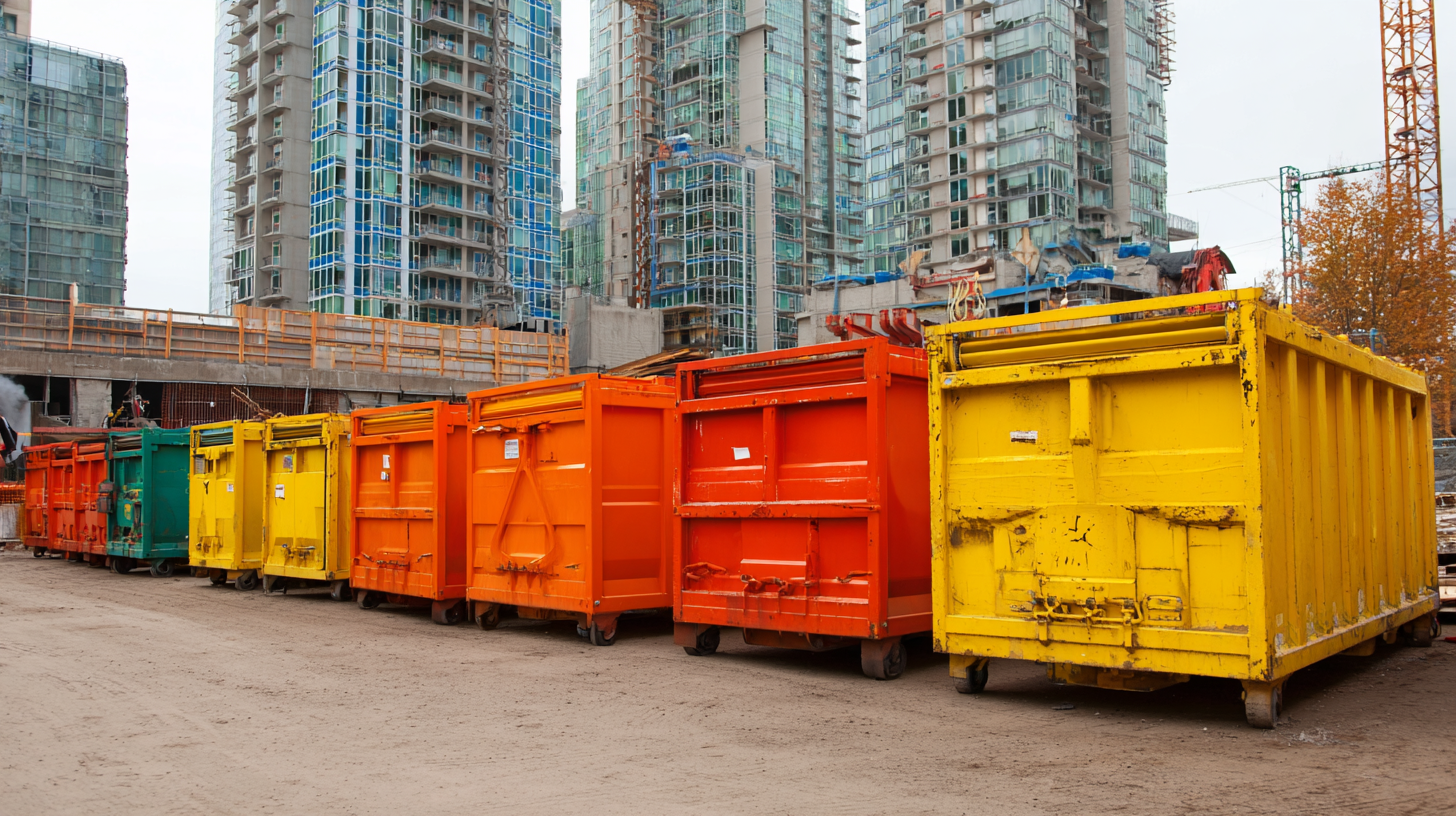 Maximizing Efficiency: The Essential Guide to Choosing the Right Construction Disposal Containers