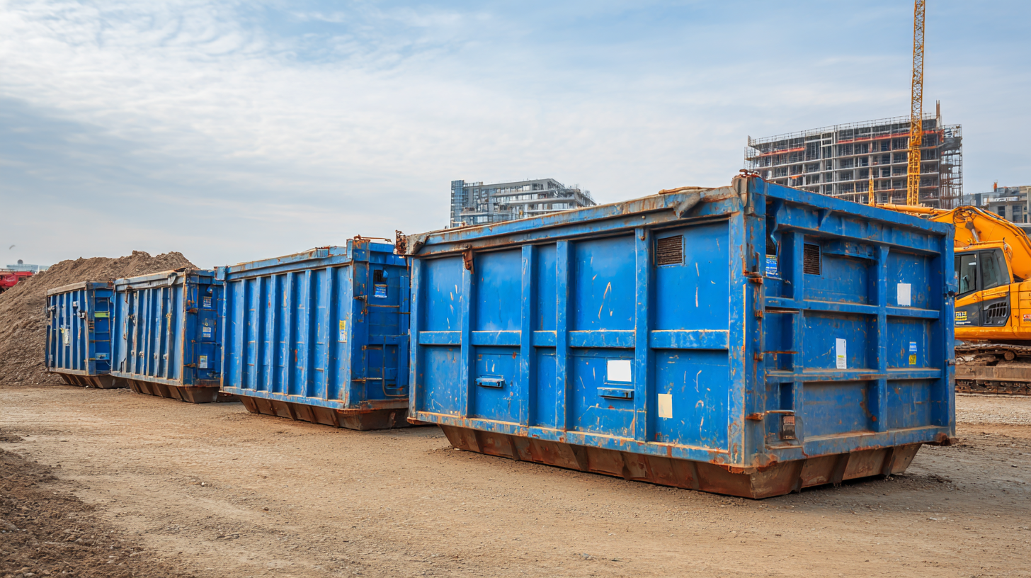 Maximizing Efficiency: The Essential Guide to Choosing the Right Construction Disposal Containers