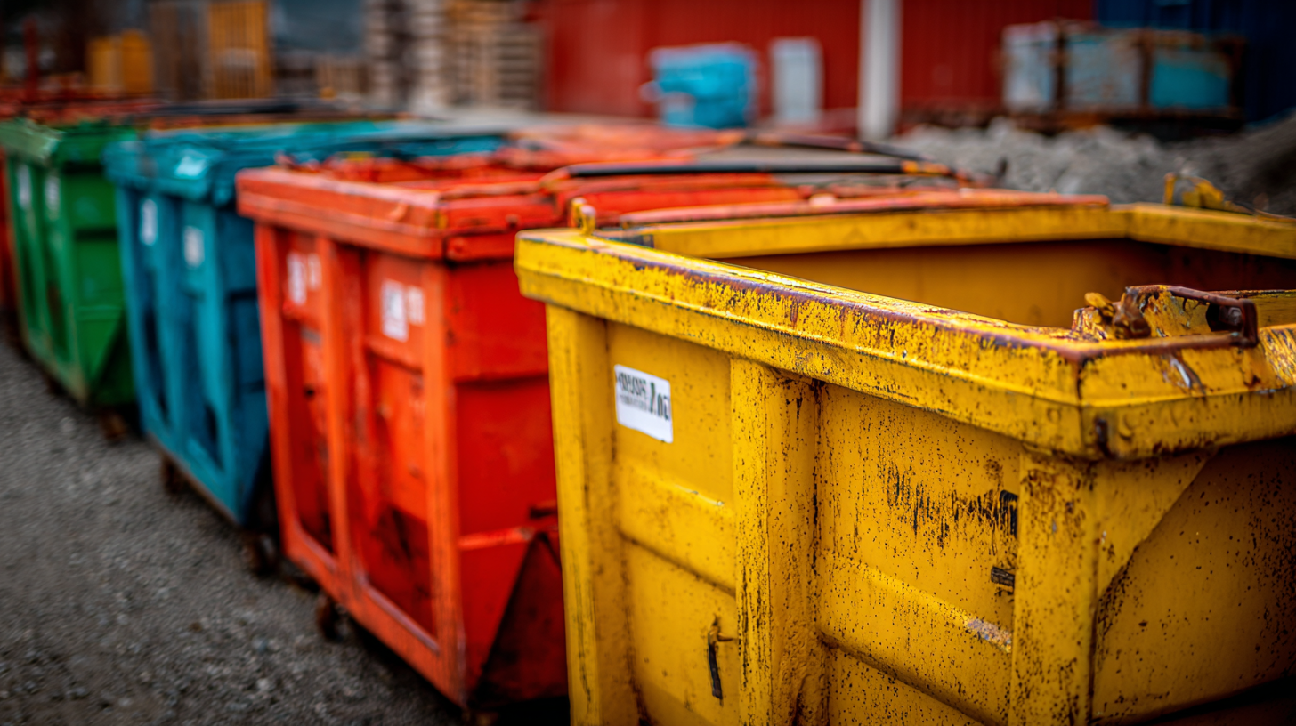 Maximizing Efficiency: The Essential Guide to Choosing the Right Construction Disposal Containers