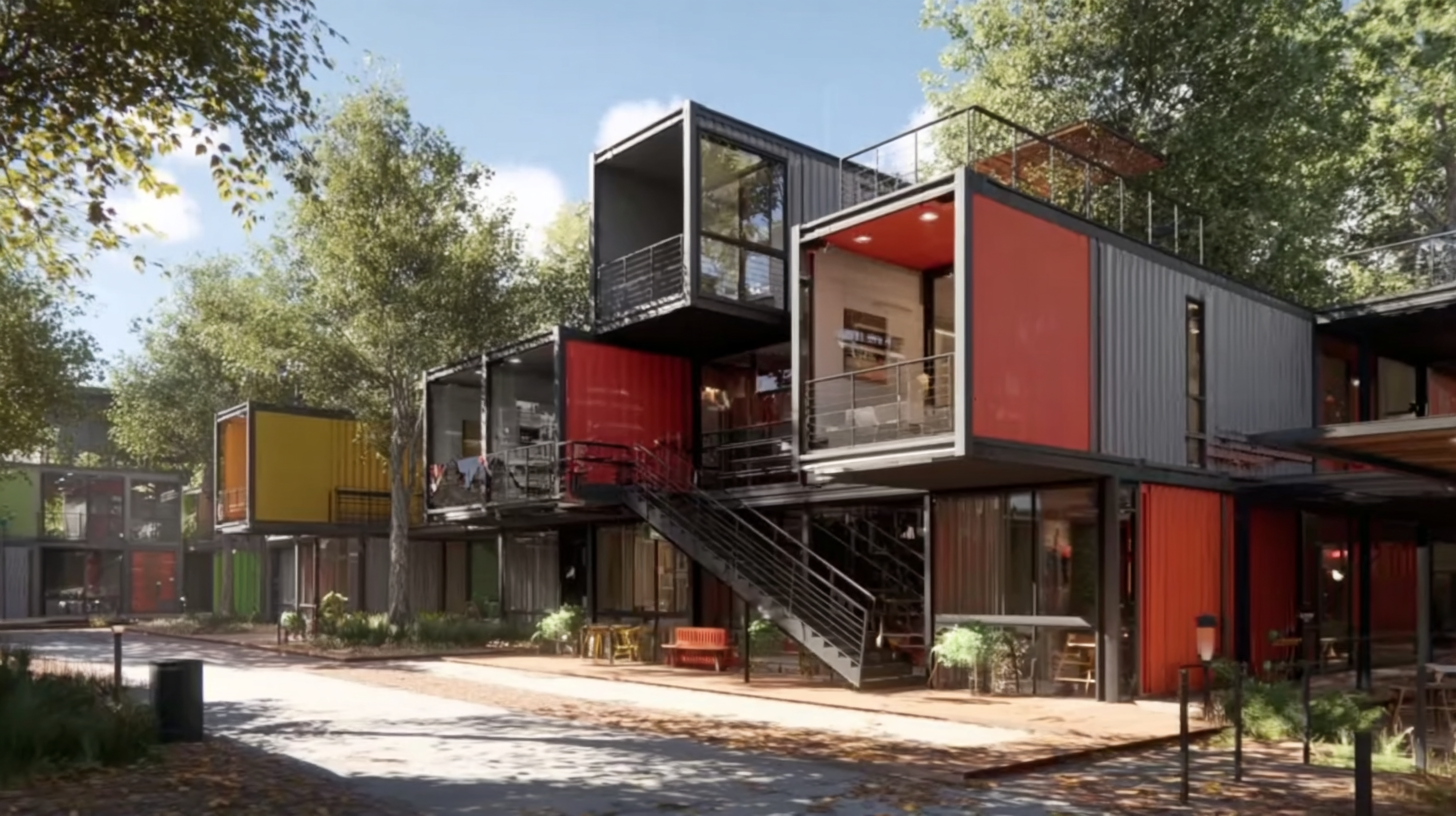 Exploring the Rapid Rise of Shipping Container Buildings: A Sustainable Solution for Urban Housing