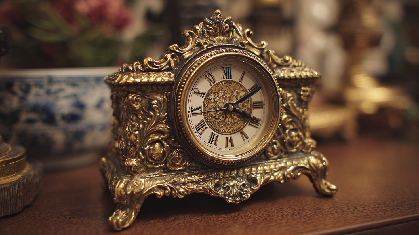 Discover the Art of Timekeeping with Unique Decorative Table Clock Designs