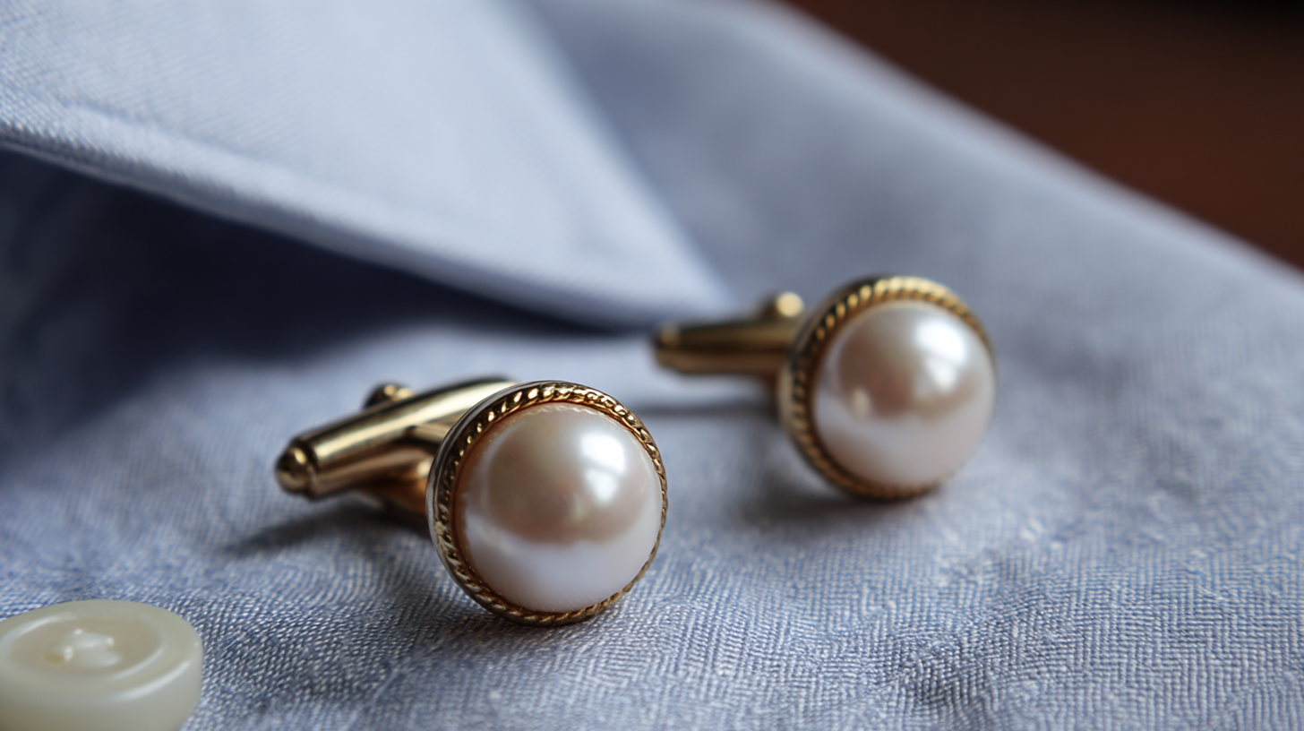 The Timeless Elegance of Pearl Cufflinks in Modern Fashion