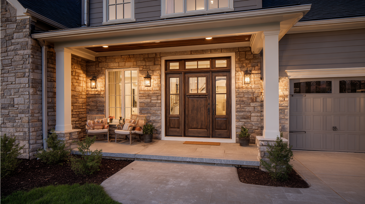 Enhancing Home Value with Modern Front Entrance Doors and Their Impact on Curb Appeal