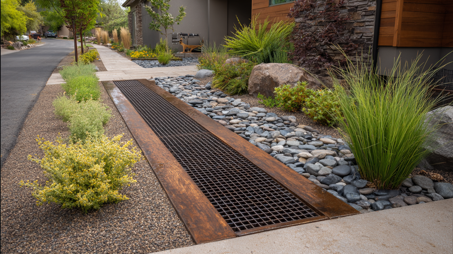Choosing the Right Trench Drain Grate for Your Home Landscape Needs