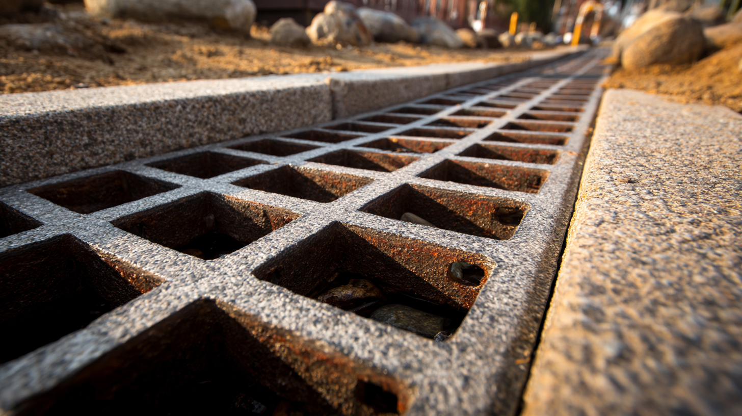 Choosing the Right Trench Drain Grate for Your Home Landscape Needs