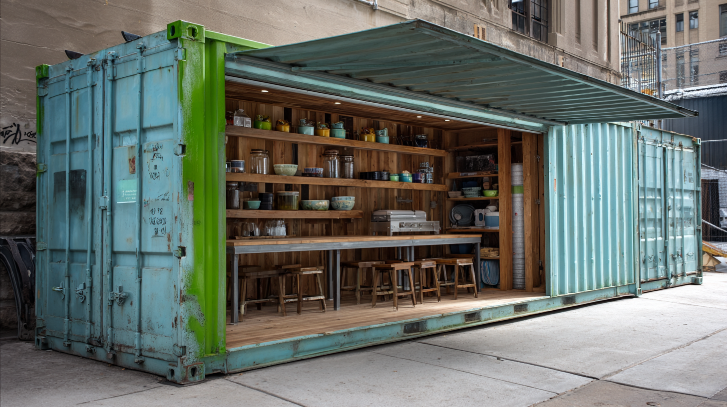 Maximizing Space: Creative Uses of Shipping Container Storage in Urban Living