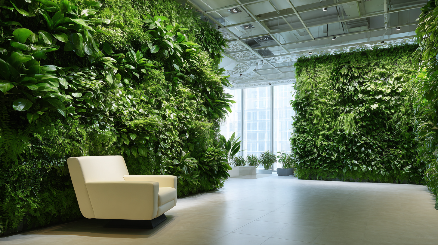Discover the Benefits of Artificial Green Walls for Indoor Air Quality and Aesthetics