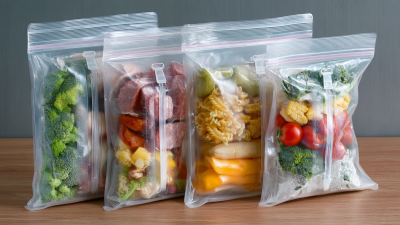 Maximize Your Storage Space with Vacuum Zipper Bags Featuring Innovative Plastic Valves