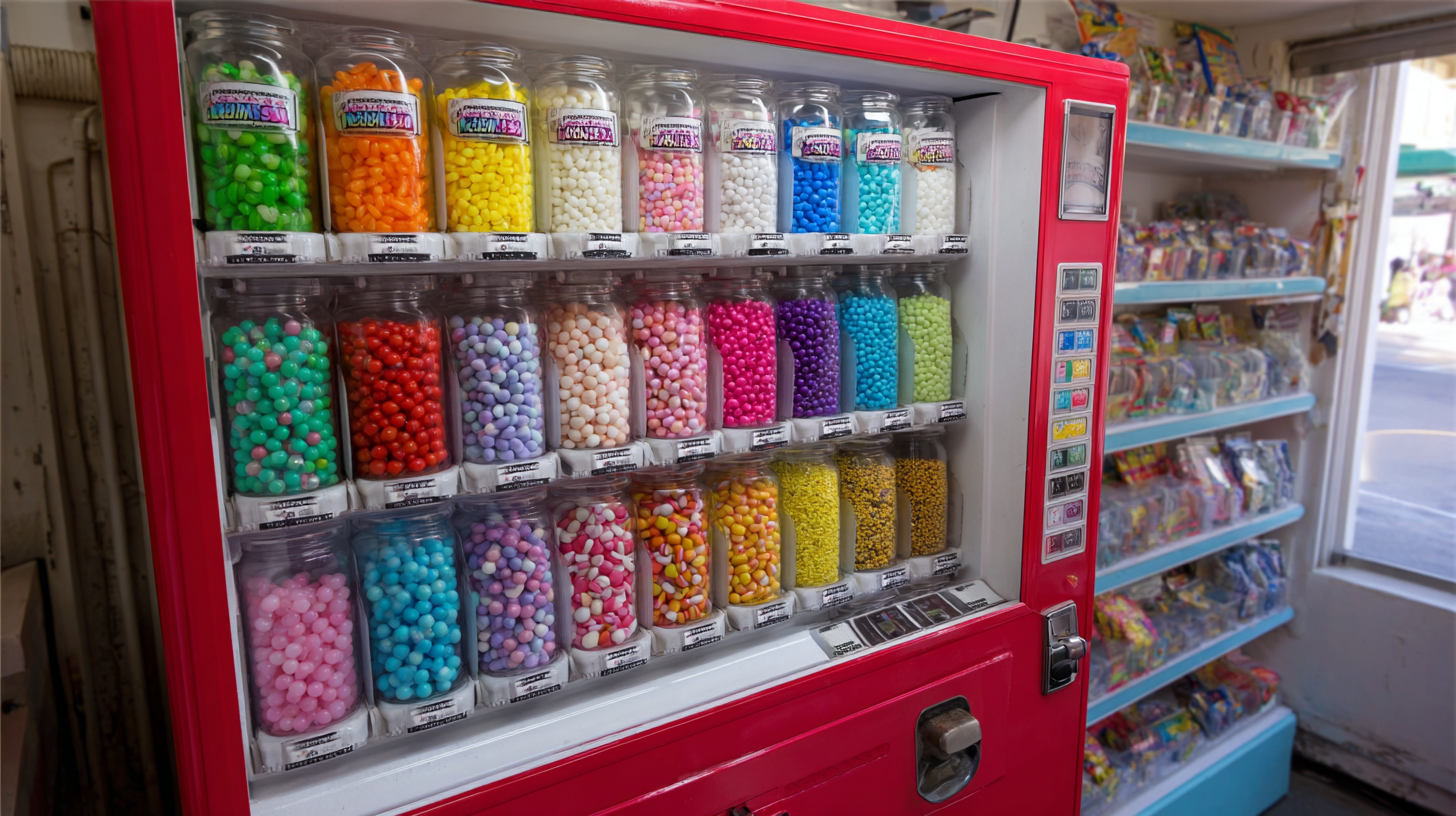 Unleashing Profits with a Unique Candy Vending Machine Business Model