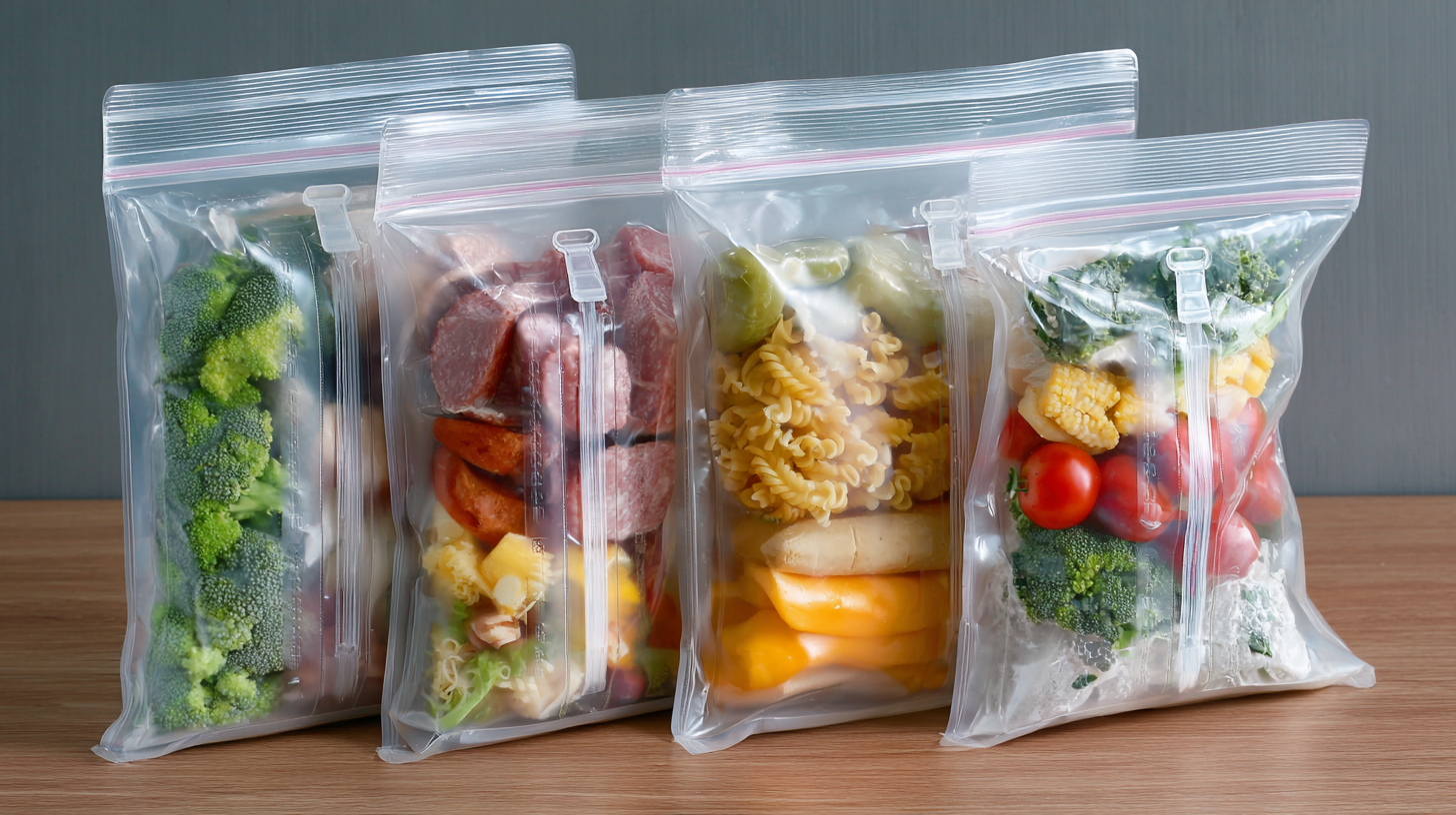 Maximize Your Storage Space with Vacuum Zipper Bags Featuring Innovative Plastic Valves