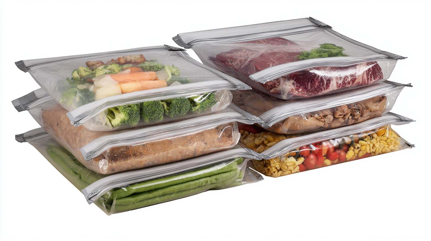 Maximize Your Storage Space with Vacuum Zipper Bags Featuring Innovative Plastic Valves