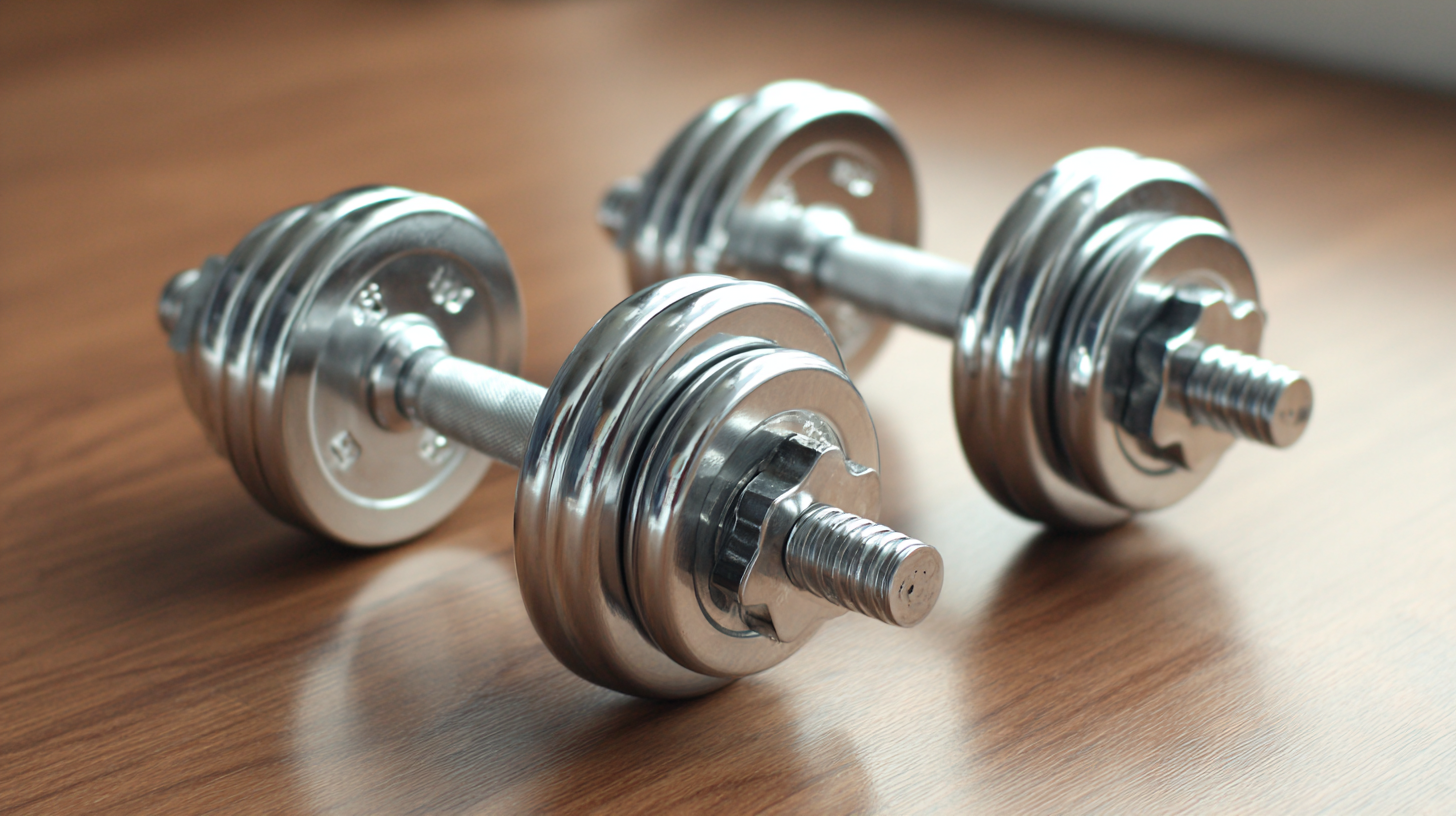 Unlocking Your Workout Potential with Chrome Dumbbells for Home Fitness
