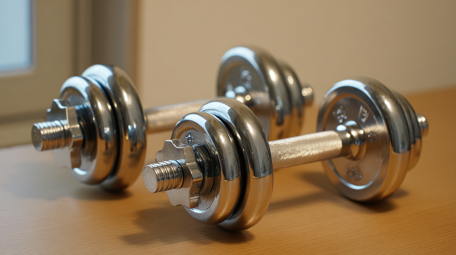 Unlocking Your Workout Potential with Chrome Dumbbells for Home Fitness