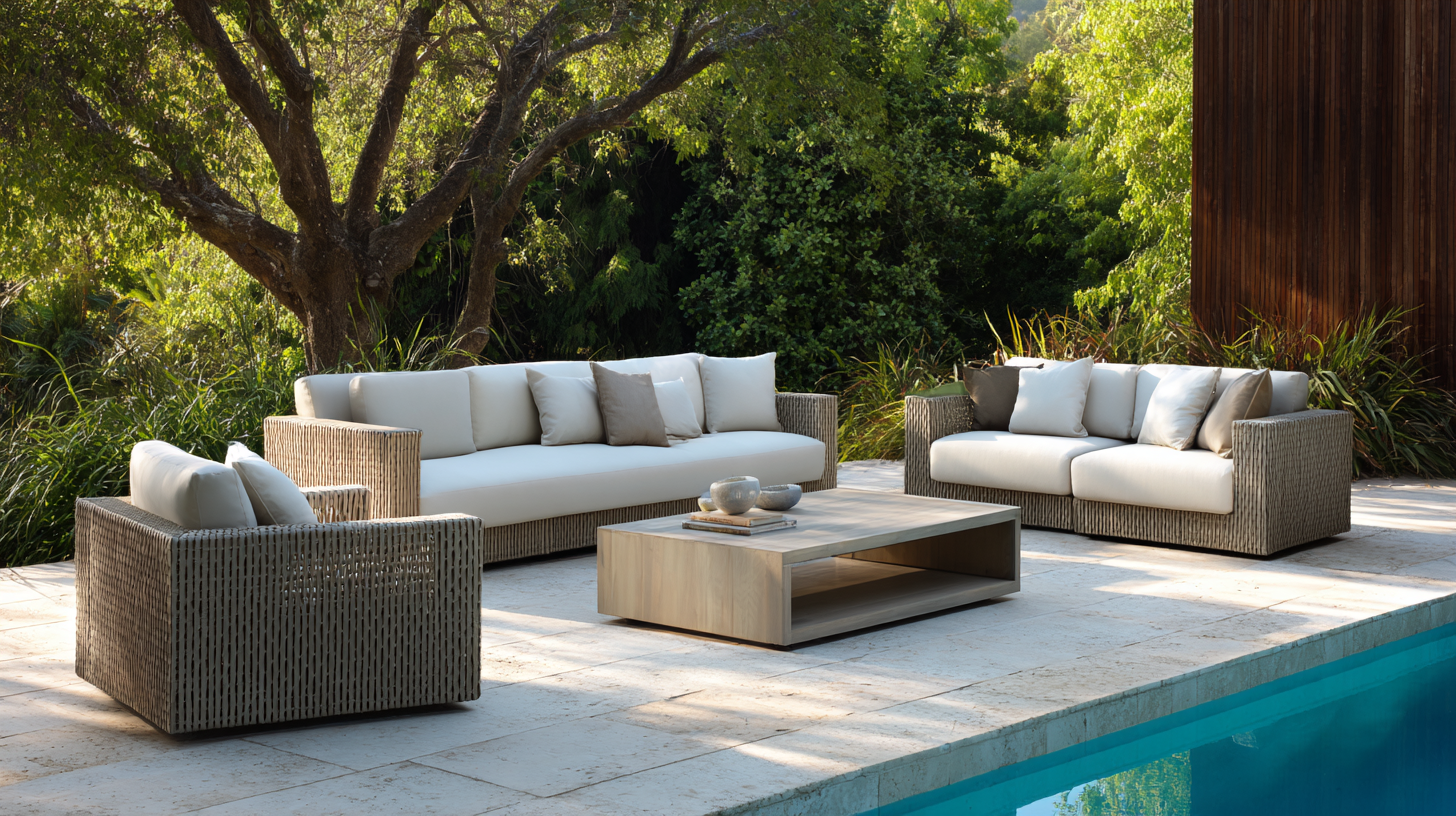 Transform Your Outdoor Space with Stylish Modern Garden Furniture Options