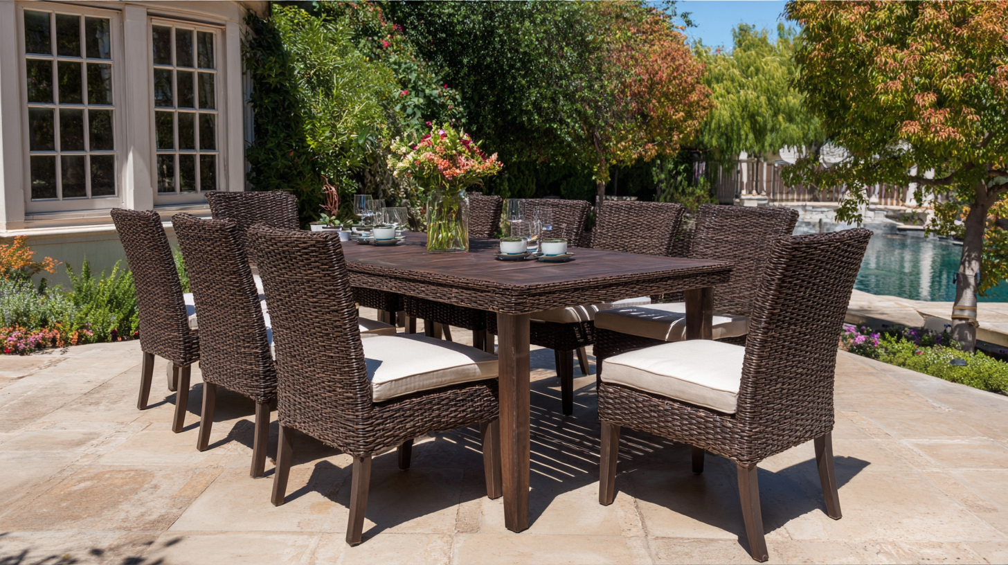 Ultimate Guide to Choosing the Perfect Outdoor Patio Dining Sets for Your Backyard