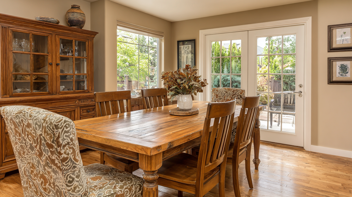 Transform Your Dining Room with Solid Wood Tables for a Timeless Elegance