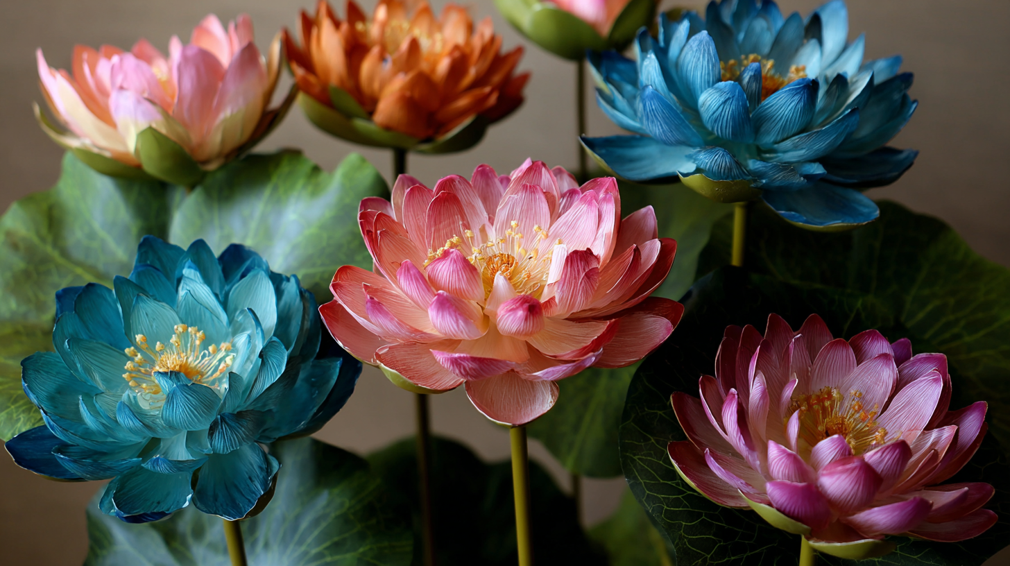 Transform Your Space: Discover the Beauty of Artificial Lotus Flowers for Unique Home Décor